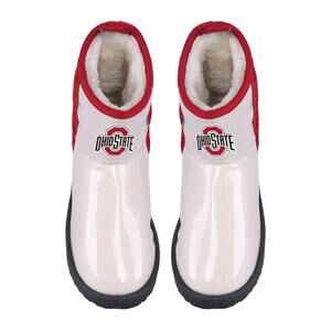 FOCO NCAA Women's Team Sherpa Lined Rain Boots, Size 7